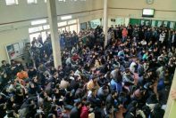 تجمع اعتراضی دانشجویان شهیدبهشتی